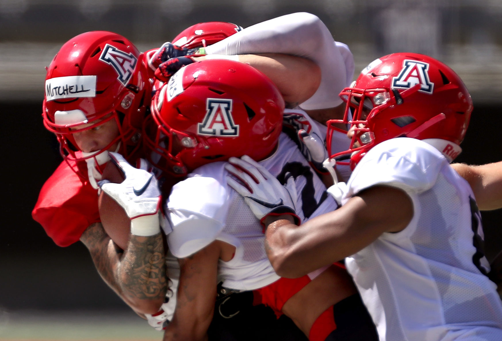 University of Arizona Football day eight